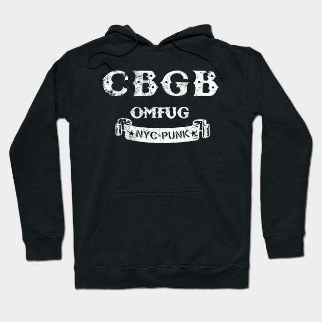 CBGBs (light) Hoodie by Doc Multiverse Designs